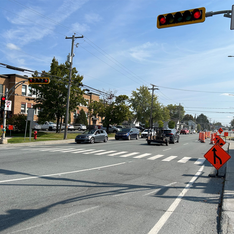 Travaux 16e Rue : fermeture temporaire du boulevard Dionne