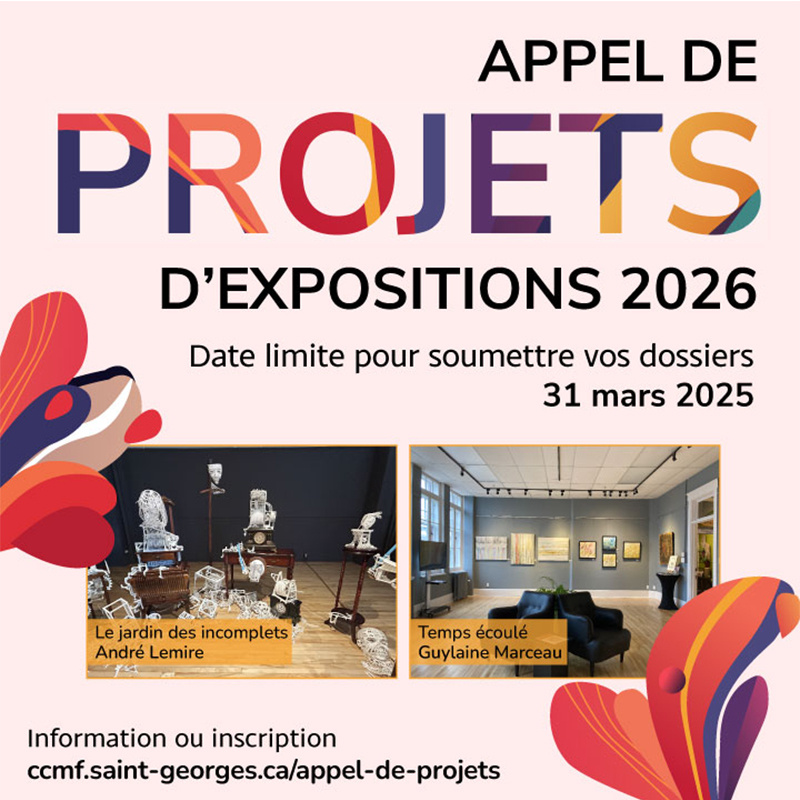 Appel de projets d'expositions