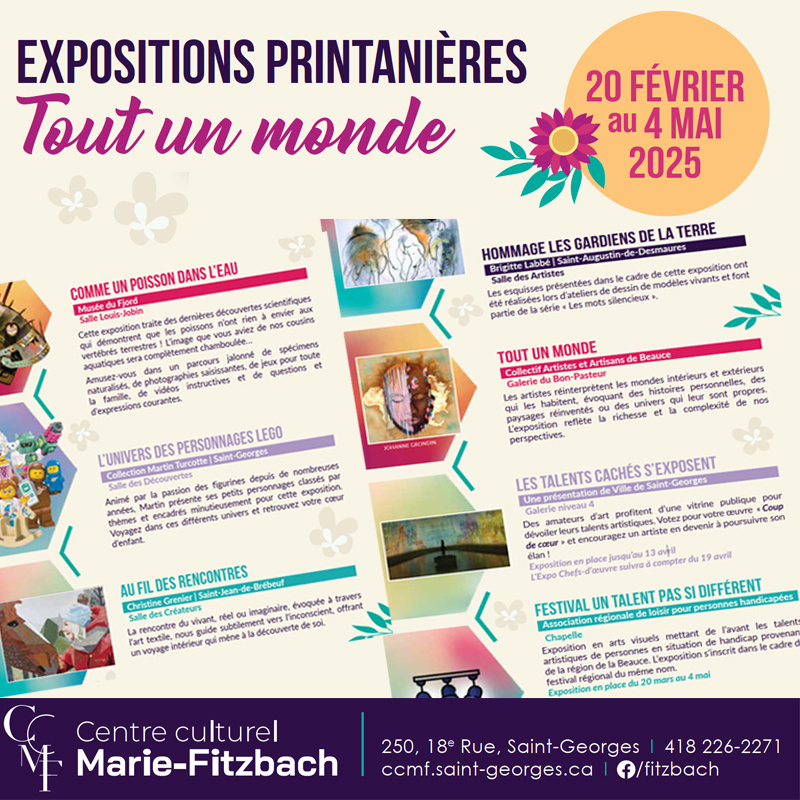 Découvrez « Tout un monde » à travers nos expositions printanières