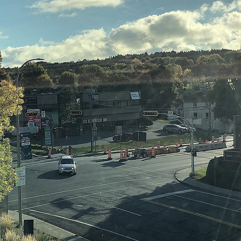 Fermeture temporaire pour sécuriser la route 173 (boulevard Lacroix) à Saint-Georges